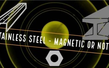 Attraction of magnetic field on stainless steel products